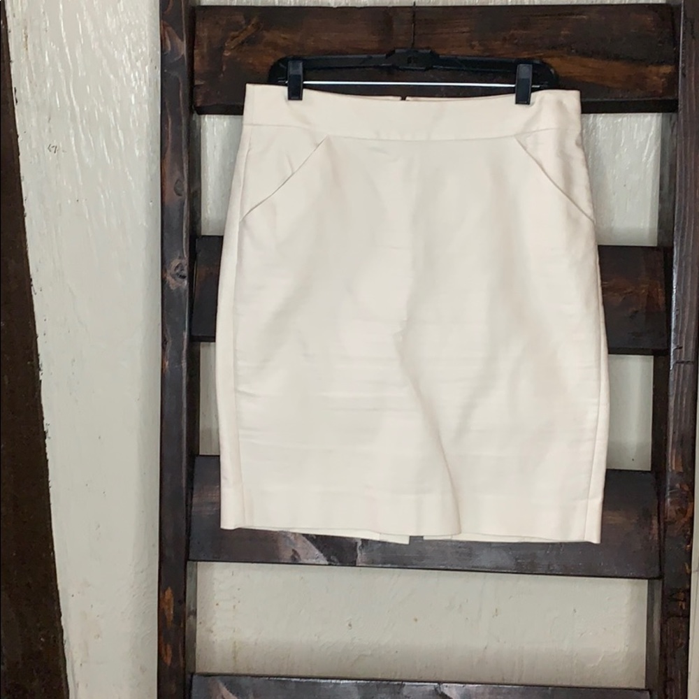 JCrew #2 cotton pencil skirt